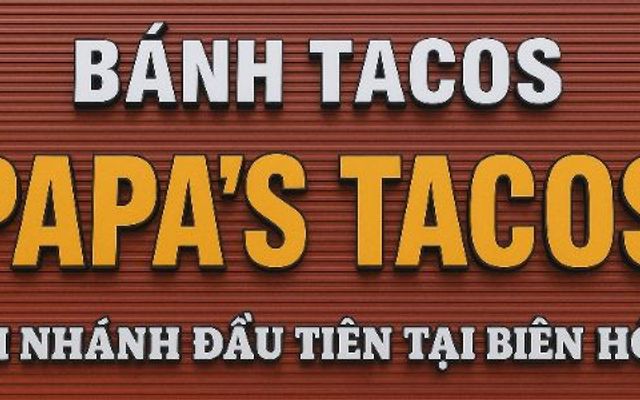 Bánh Tacos - Papa’s Tacos