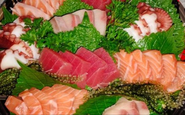 Salmon Sushi - Cá Hồi Ngâm Tương