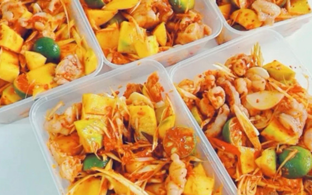 Tré Trộn, Mì Trộn & Chân Gà Sốt Thái - Thông Tây Hội