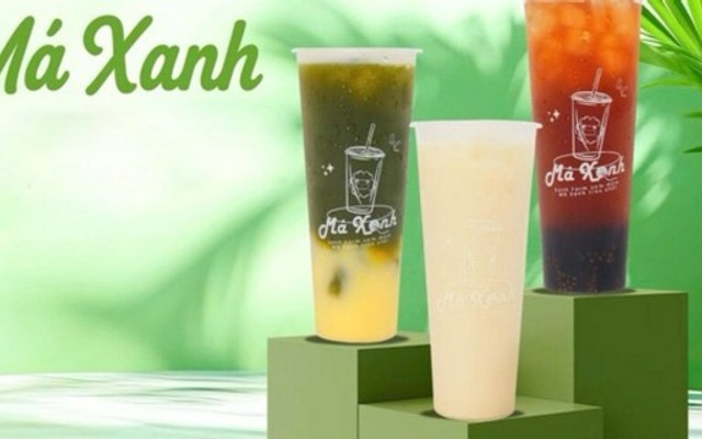 MÁ XANH - Nước Rau Má Tươi, Đậu Nành & Nước Dừa - Tô Hiệu