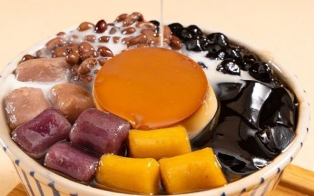 Tarobu Dessert - Chè Đá Bào Thảo Mộc Khoai Dẻo