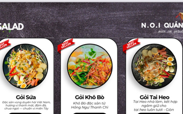 N.O.I QUÁN - Đồ Uống Và Thức Ăn - 44 Trần Thị Nhượng