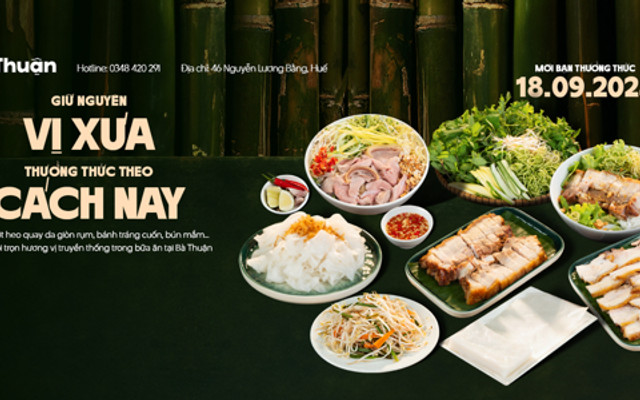 Bà Thuận - Bánh Ướt & Bánh Tráng Cuốn - 46 Nguyễn Lương Bằng