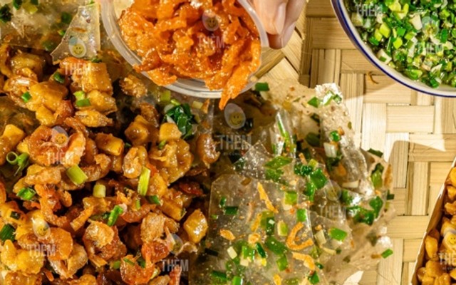 Bánh Tráng Tóp Mỡ Trứng Lòng Đào - Thèm Gì Cũng Có - Tân Hương