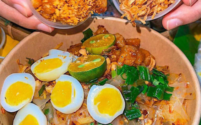 Bánh Tráng Trộn Tóp Mỡ Trứng Lòng Đào - No.1 Hà Nội