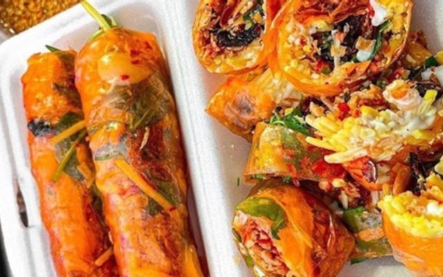 Ăn Vặt Gia Lai - Nem Lụi, Tré Trộn & Chả Ram Tôm Đất