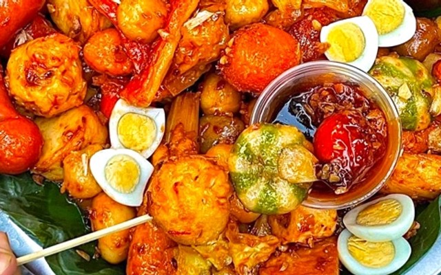 Ăn Vặt Cá Viên Chiên & Gà Ủ Muối - An Hội