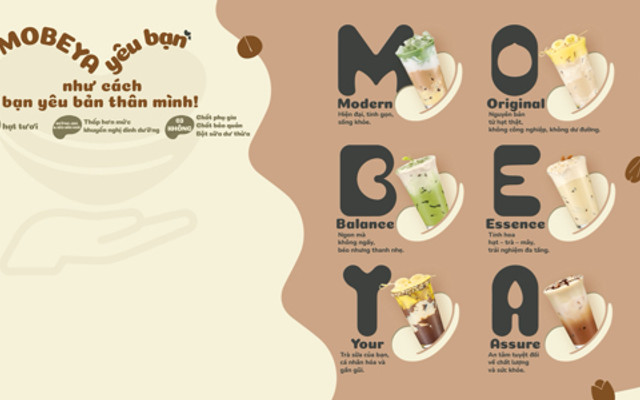 Mobeya - Trà Sữa Ít Béo Từ Hạt - Đinh Tiên Hoàng