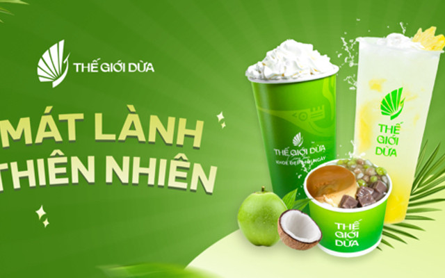 Thế Giới Dừa - Trà Sữa Dừa Mix & Chè Ít Ngọt - 112K3 Tạ Quang Bửu