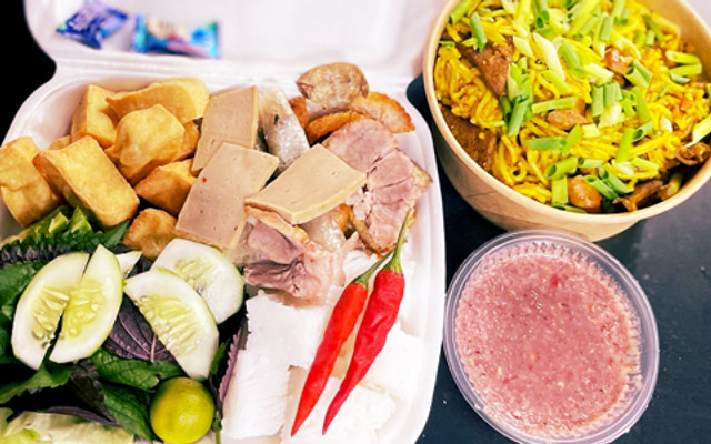 Bún Đậu Mắm Tôm, Bún Lòng Xào Nghệ & Cá Viên Chiên Mắm