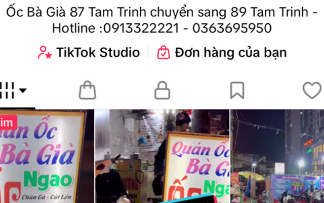 Ốc Bà Già - Tam Trinh