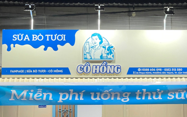 Sữa Bò Tươi - Cô Hồng