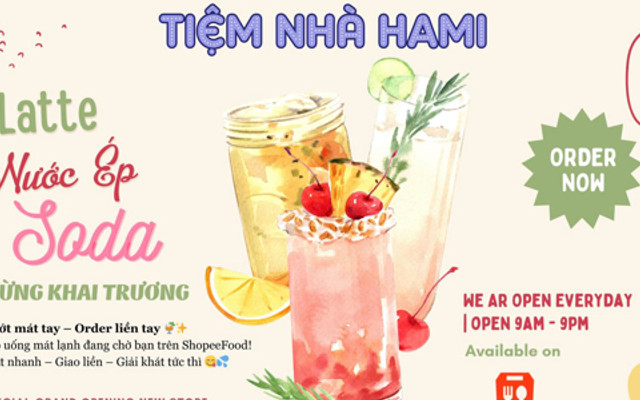 Tiệm Nhà HAMI - Latte, Nước Ép & Trà Trái Cây