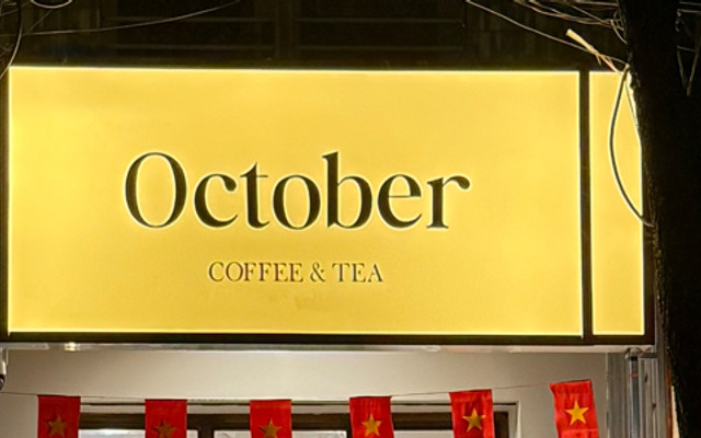 October Coffee & Tea - Bạch Đằng