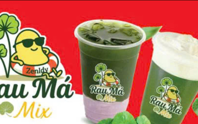 Rau Má Mix Zenldy - Rau Má Đậu Xanh, Đậu Nành & Nước Ép