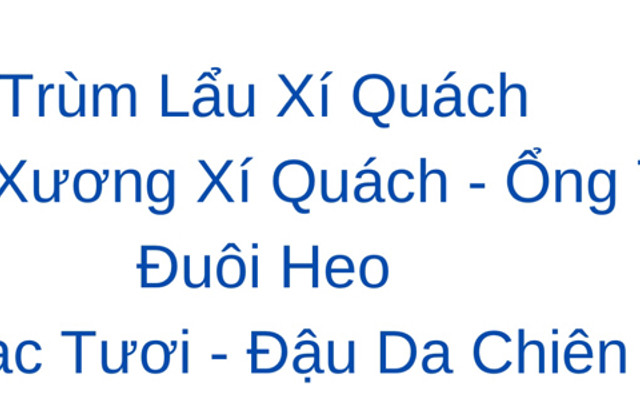 Trùm Lẩu Xí Quách - Hố Nai