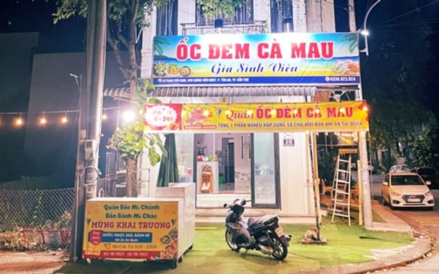 Ốc Đêm Cà Mau - Khu Giảng Viên ĐHCT