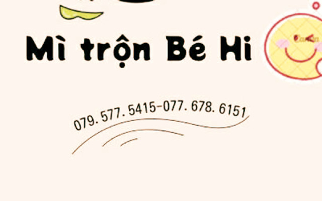 Mì Trộn Bé Hi - Chu Văn An