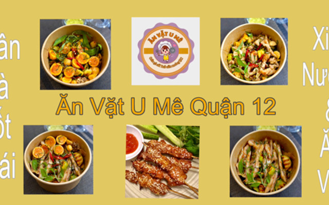 Ăn Vặt U Mê - Chân Gà Sốt Thái & Xiên Nướng - Quận 12