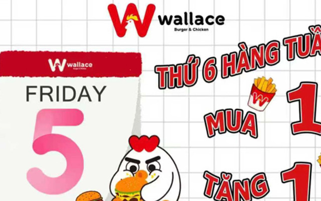 Wallace - Burger & Chicken - 1098 Kha Vạn Cân