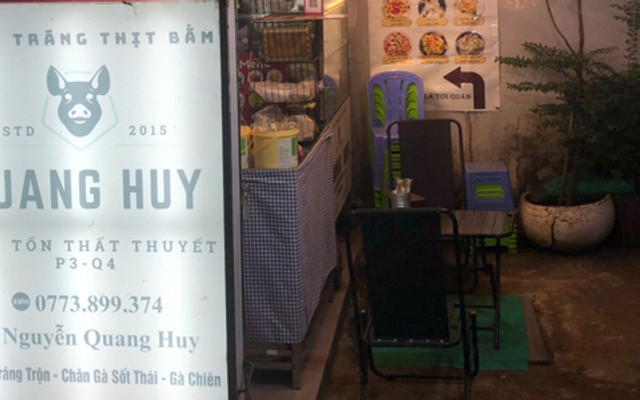 Bánh Tráng Trộn Thịt Bằm Quang Huy - Tôn Thất Thuyết