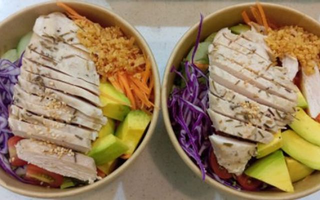 N - Healthy Food - Sandwich & Salad