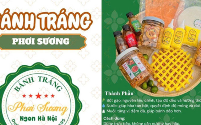Dudu Foods - Bánh Tráng Phơi Sương Ngon Hà Nội