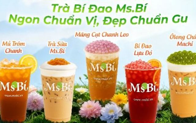 Trà Bí Đao & Trà Sữa Taiwan - Ms.Bí - Ngô Tất Tố