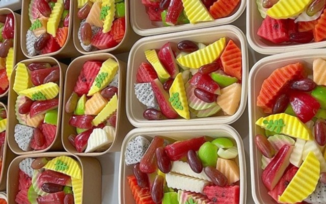 Trái Cây Chấm Muối - Gọt Fruit - Ba Cu