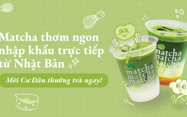 Đảo Matcha - Trà & Cafe - Bắc Sơn
