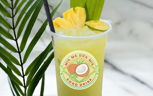 Mía Má Dừa Mix - Nước Mía, Rau Má, Nước Dừa - Âu Cơ