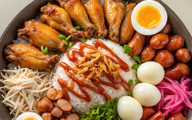 Xôi Gà Má Hà - Xôi Gà - Gành Hào