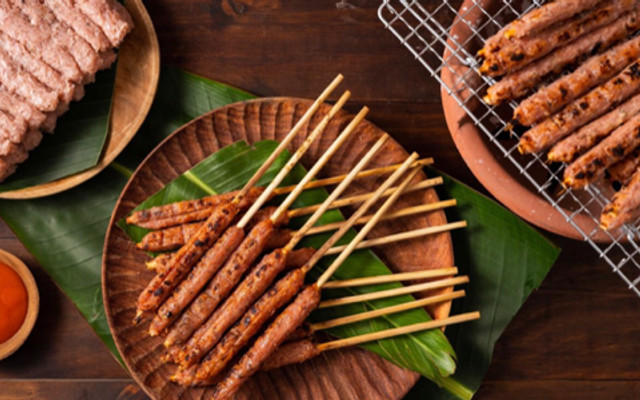 Double 2B - Nem Chua Nướng