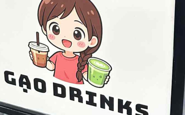 Gạo Drinks - Houjicha & Matcha Latte - Đường 3D