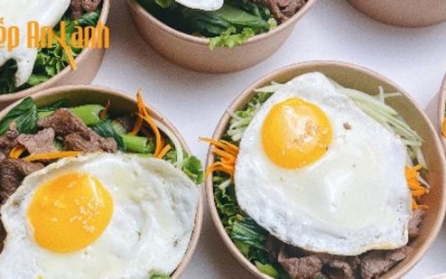 Bếp An Lành - Healthy Foods Beefsteak Salad And Dessert