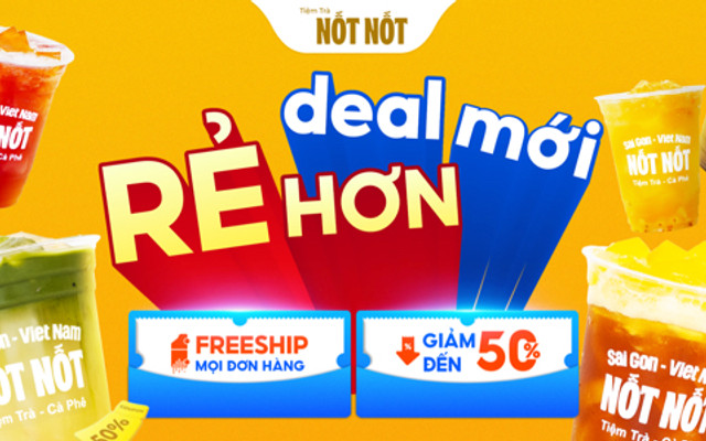 Tiệm Trà Nốt Nốt - Matcha Coconut & Trà Lựu Chanh Dây