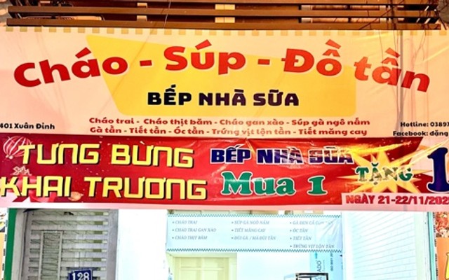 Bếp Nhà Sữa - Cháo Trai, Súp & Đồ Tần