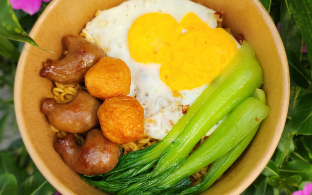 Ăn Vặt & Mì Trộn TNT - Mì Trộn Bao Tử Cá Dồn Thịt - Ấp Mỹ Lợi