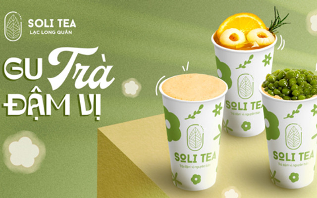 TIỆM TRÀ SOLI - Trà Sữa Đậm Vị & Trái Cây - 210 Lạc Long Quân