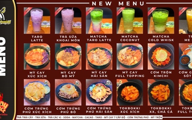 Mỳ Cay, Tokbokki & Cơm Trứng - Yên Lạc