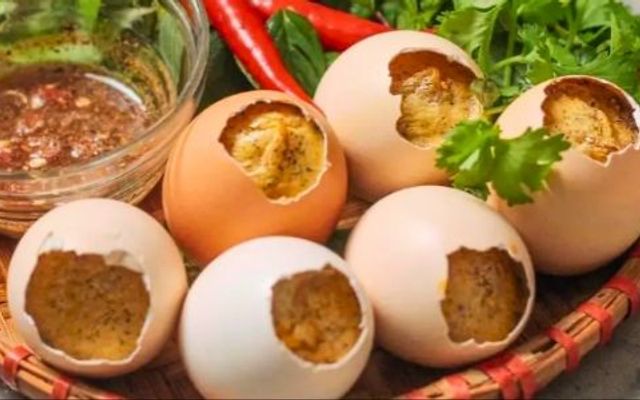 Trứng Gà Nướng Phan Tứ