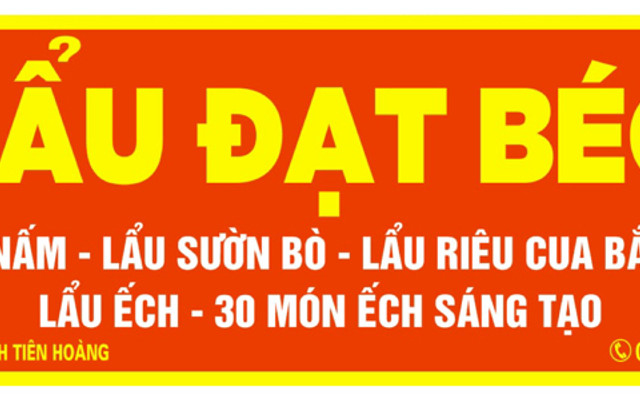 Lẩu Đạt Béo - 30 Món Ếch Sáng Tạo