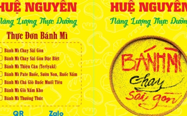 HUỆ NGUYÊN CHAY - Bánh Mì Chay, Xôi Chay & Cơm Chay - Phố Lò Đúc