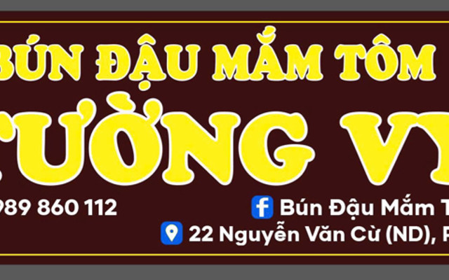 Bún Đậu Mắm Tôm Tường Vy