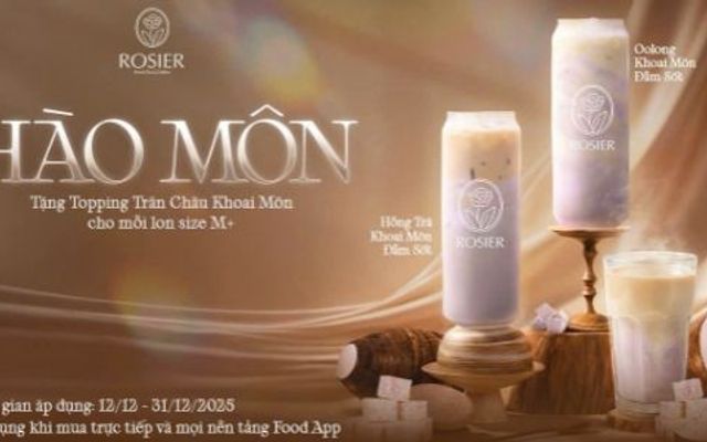 Trà Sữa Rosier - Fresh Tea & Coffee - Ngô Gia Tự