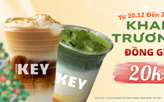KEY COFFEE - Cà Phê & Matcha - Vân Canh