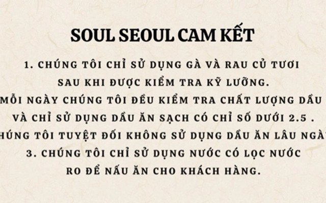 Soul Seoul Super - Gà Rán Hàn Quốc - Nguyễn Văn Tuyết