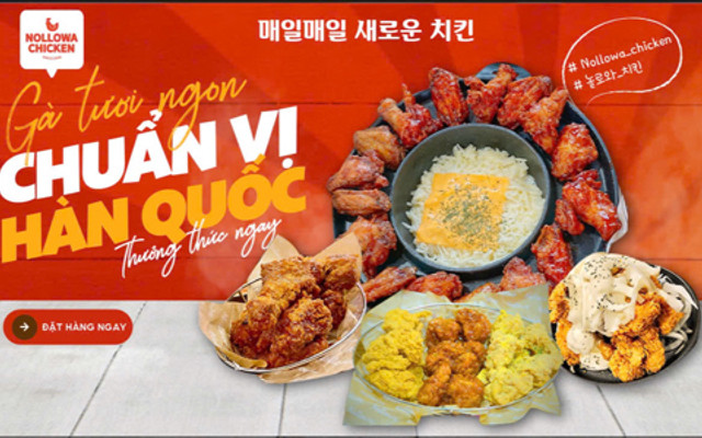 Nollowa Chicken - Ẩm Thực Hàn Quốc