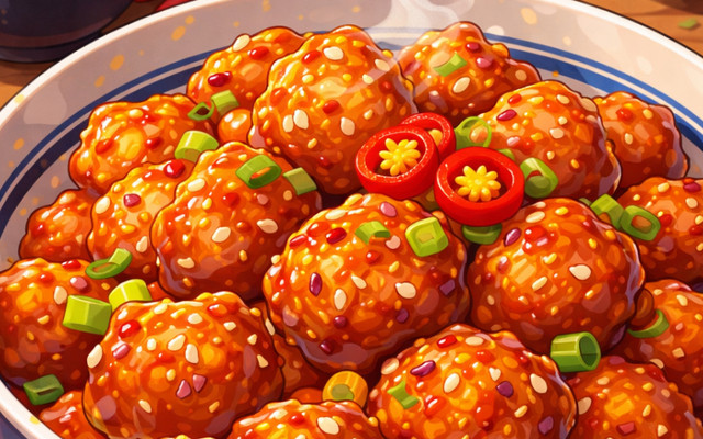 Mì Cay Son & Gà Viên Lắc