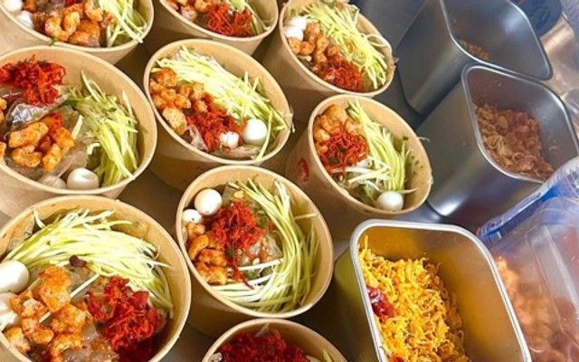 Bánh Tráng Trộn & Cuốn Tóp Mỡ Chờ